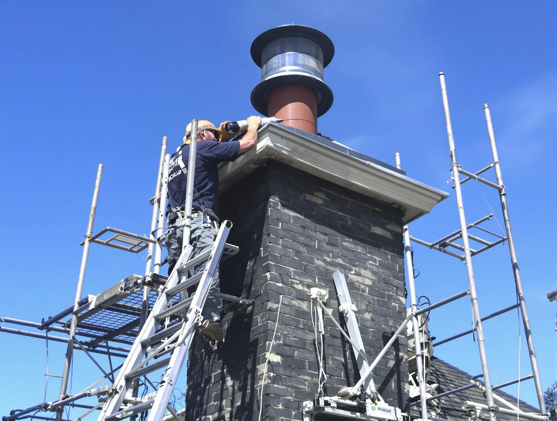 Sturdy chimney crown finished by Smyrna Chimney Sweep in Smyrna, TN