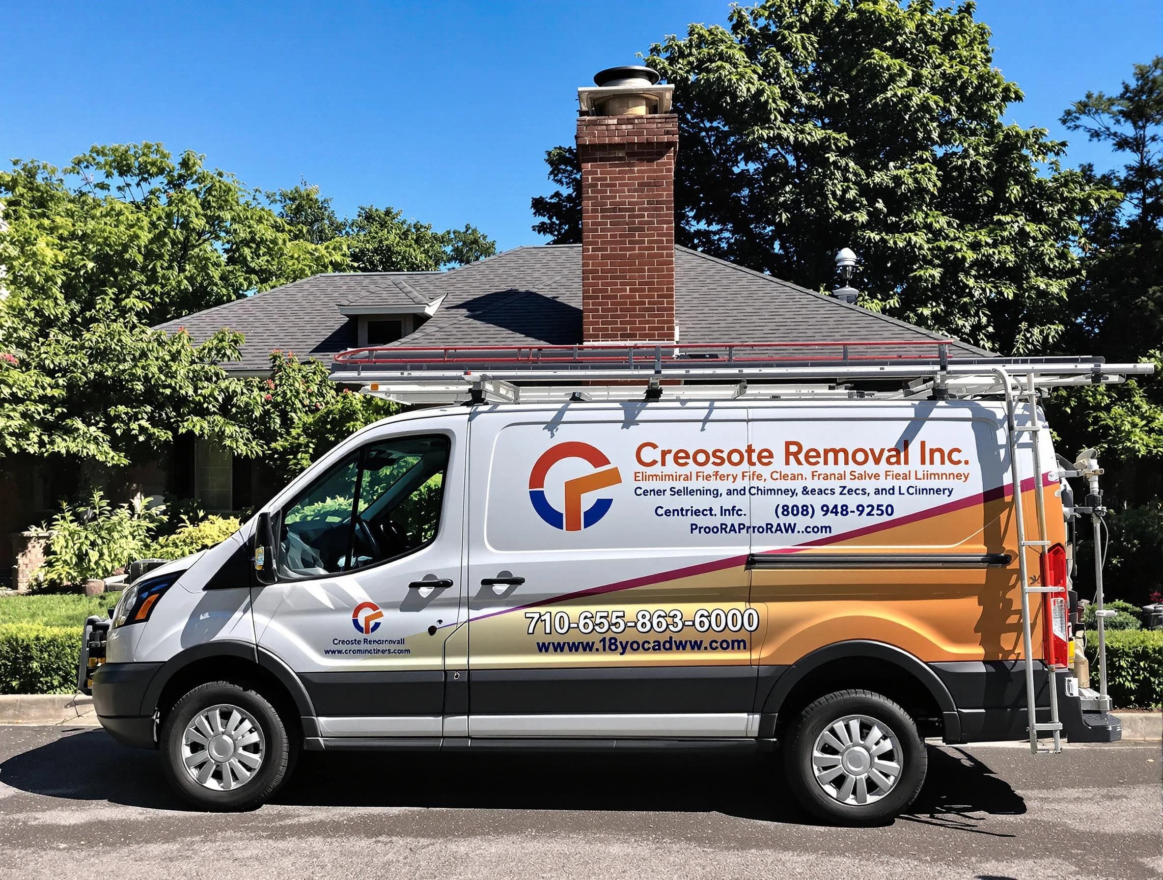 Smyrna Chimney Sweep technician removing creosote safely in Smyrna, TN