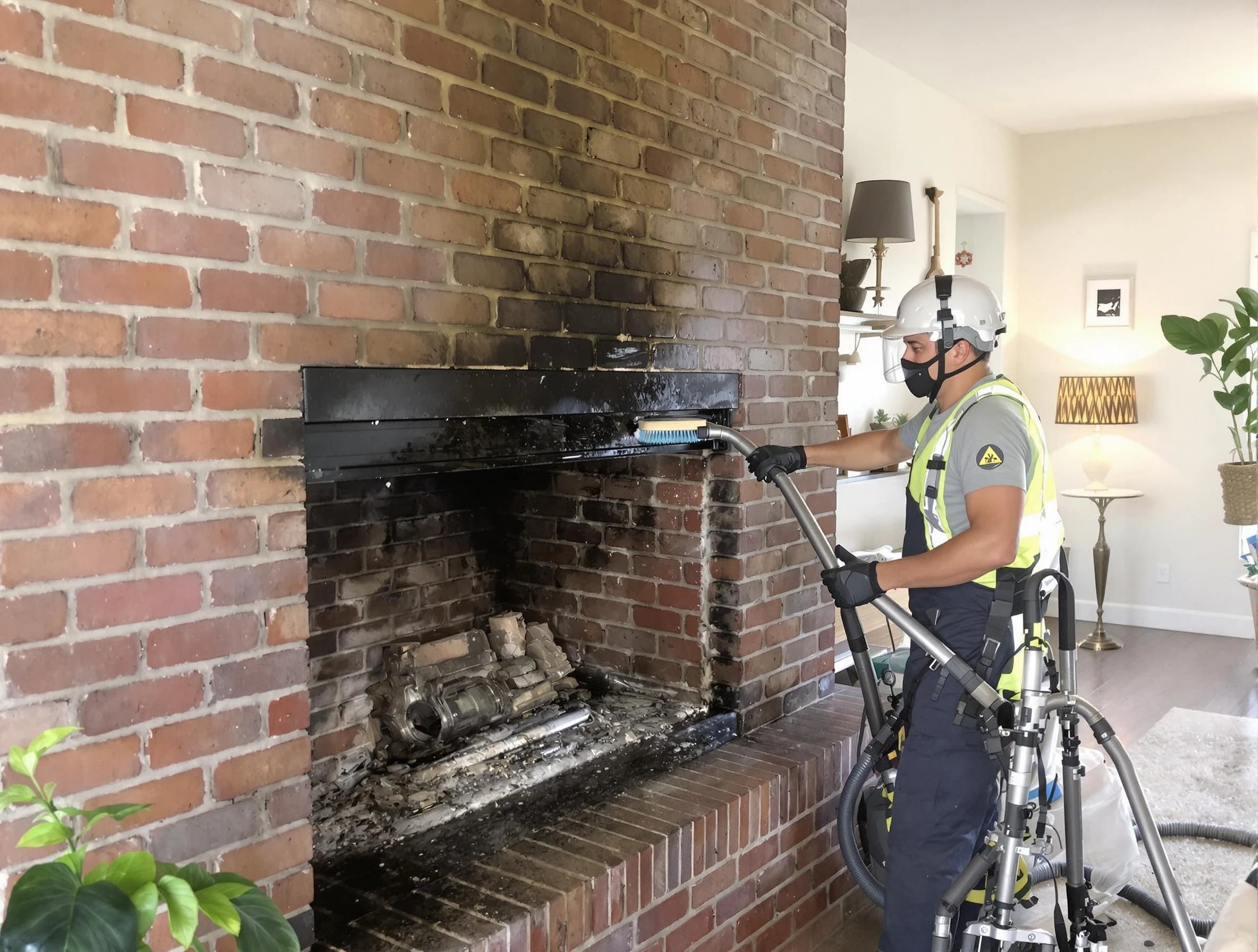 Smyrna Chimney Sweep providing fireplace cleaning services in Smyrna, TN