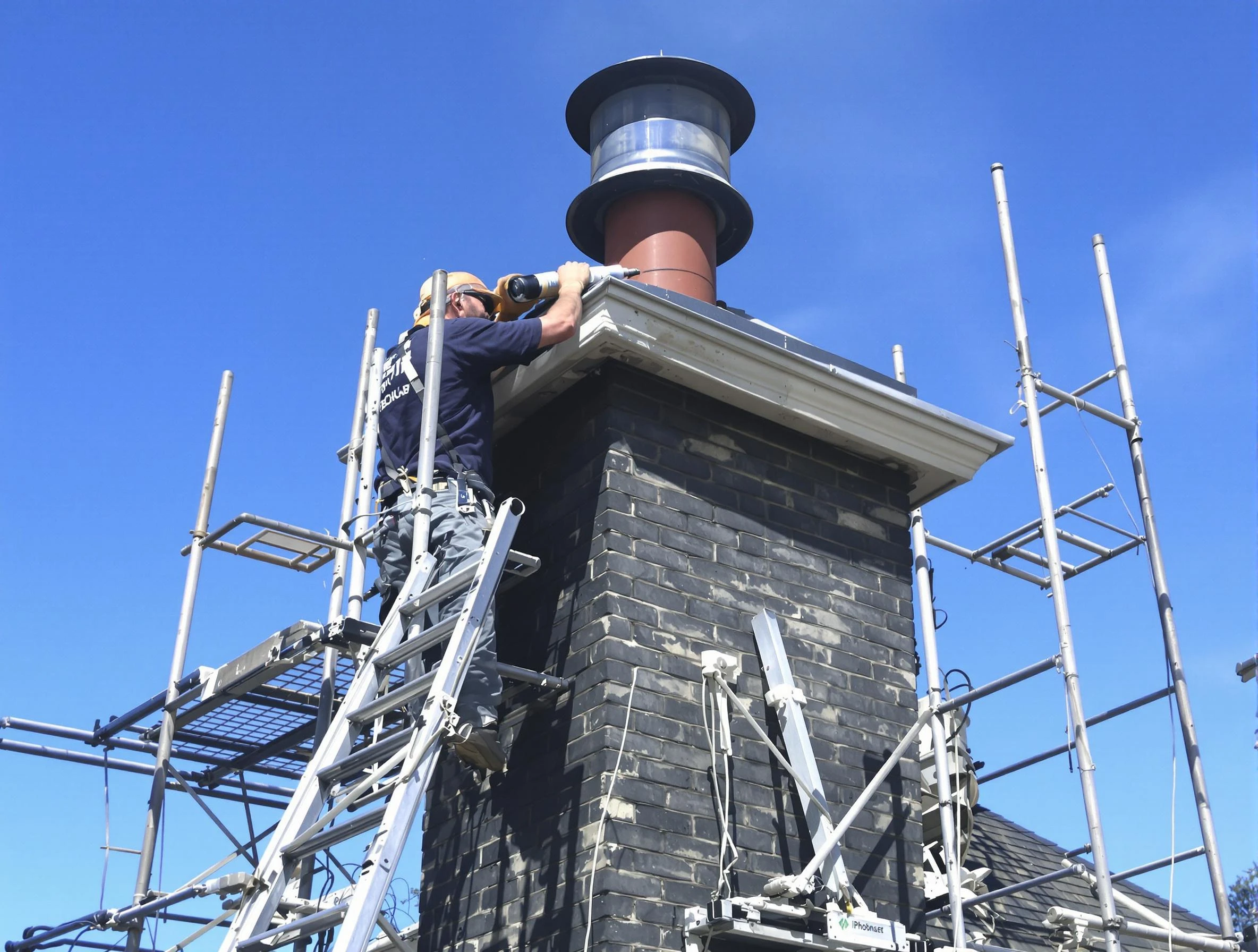 Sturdy chimney crown finished by Smyrna Chimney Sweep in Smyrna, TN