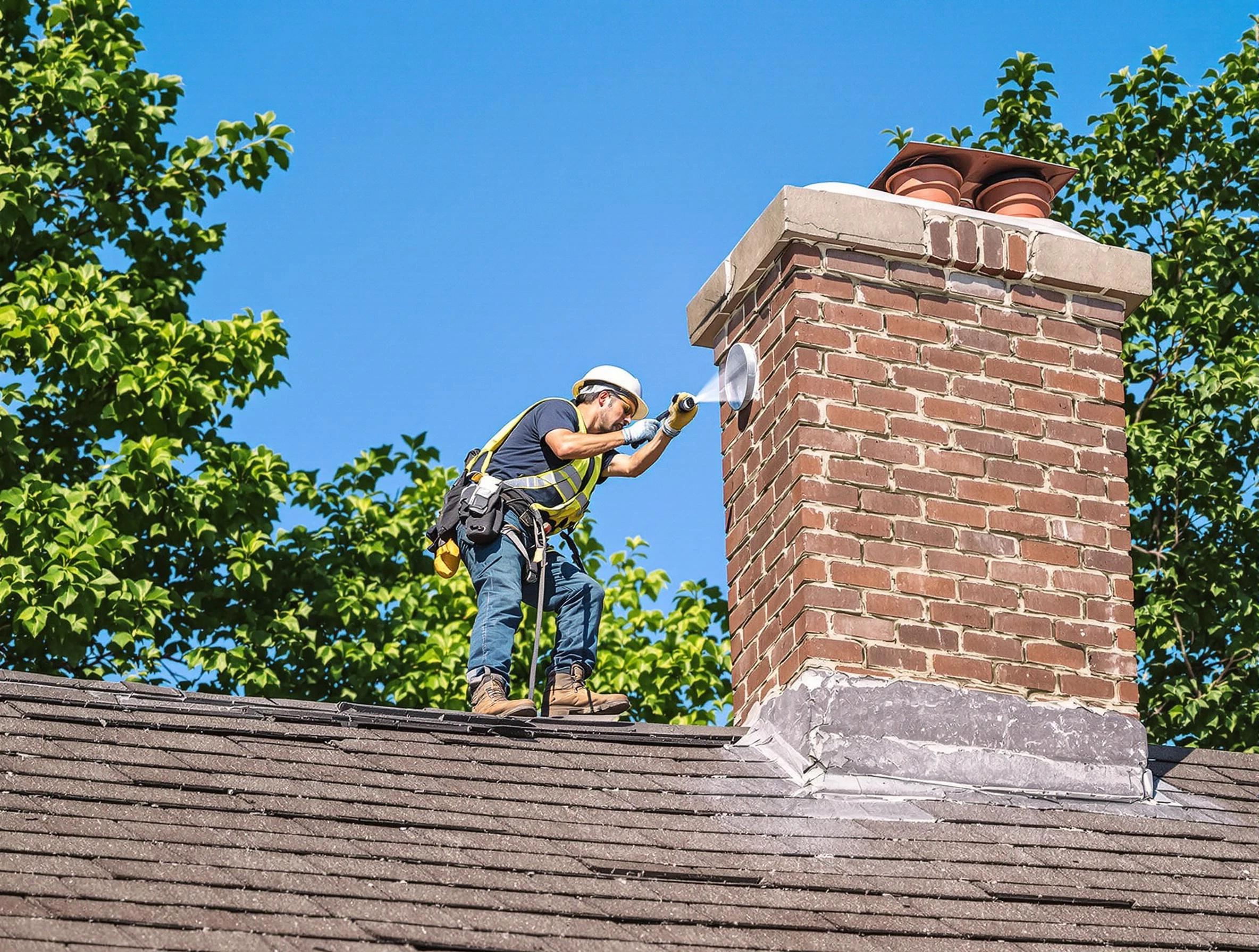 Smyrna Chimney Sweep performing an inspection with advanced tools in Smyrna, TN