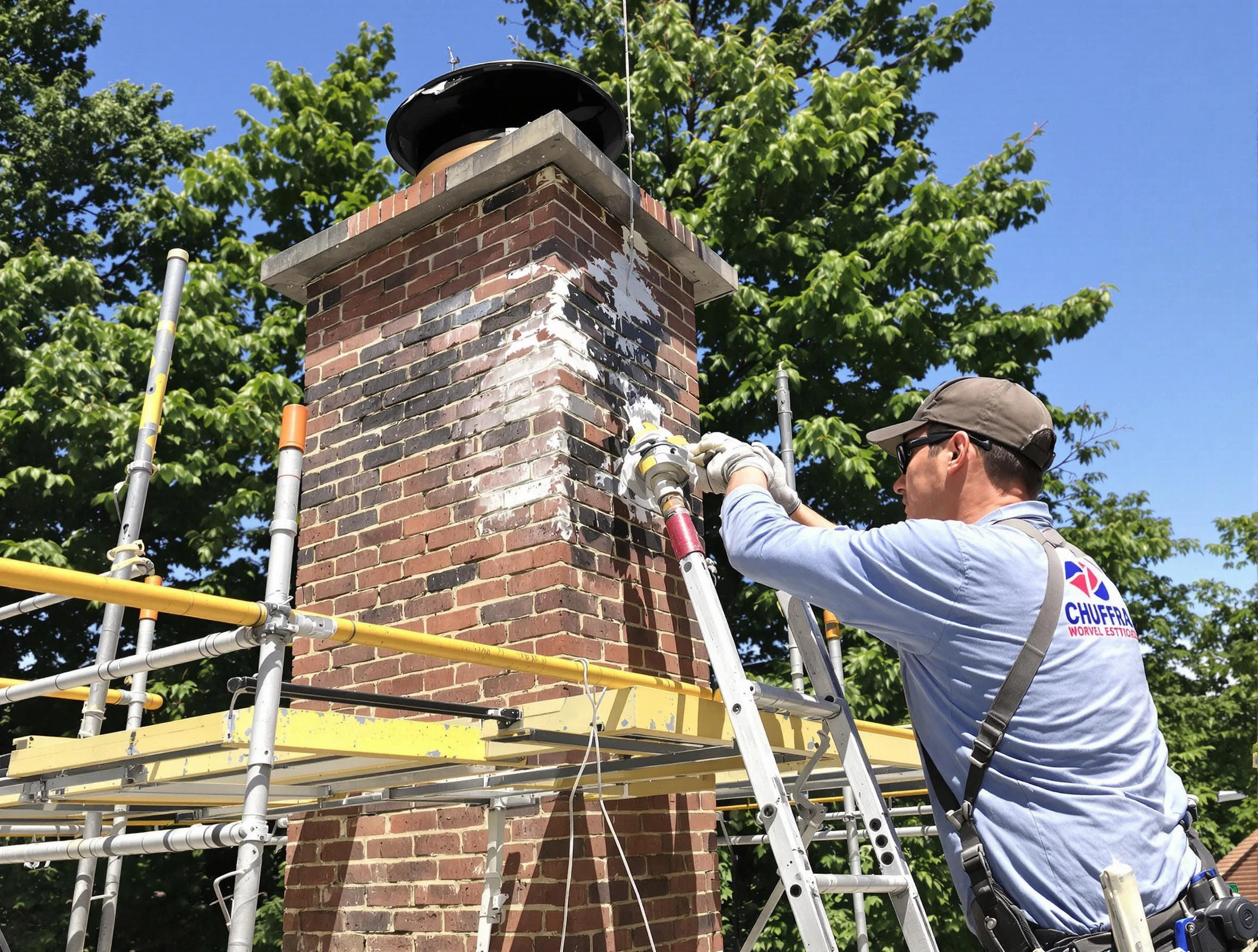 Structural chimney repair by Smyrna Chimney Sweep in Smyrna, TN