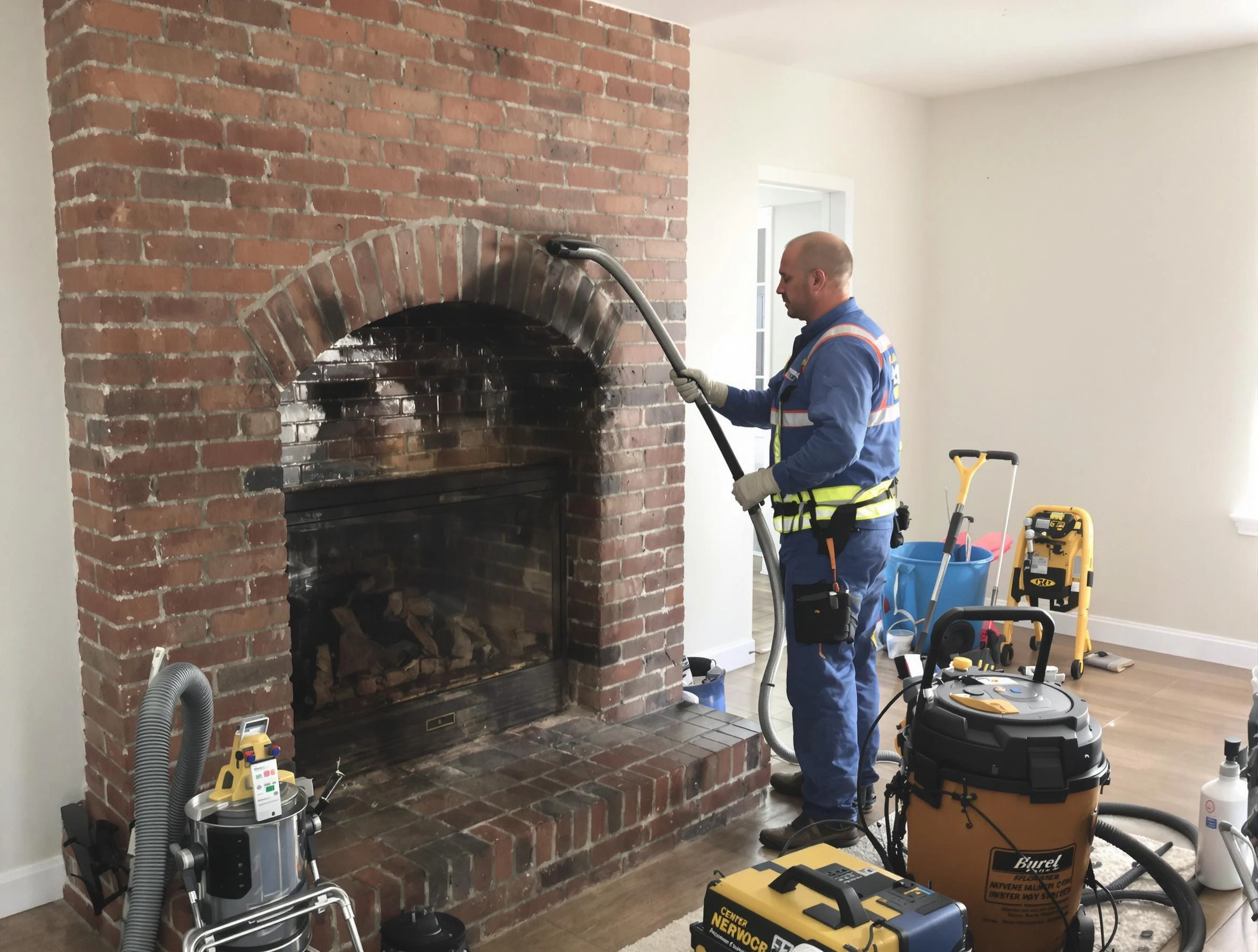 Smyrna Chimney Sweep expert performing detailed chimney sweep in Smyrna, TN